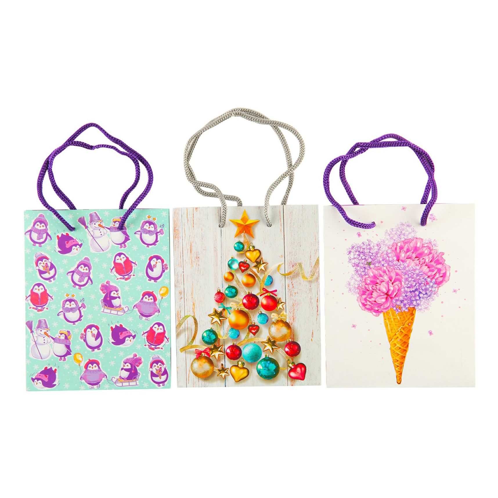 

Сумка Арт Дизайн бумажная DE малая 145 х 115 мм, Разноцветный