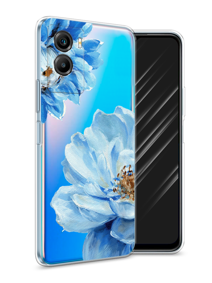 

Чехол Awog на Vivo Y55s 5G "Голубые клематисы", Разноцветный, 266150-8