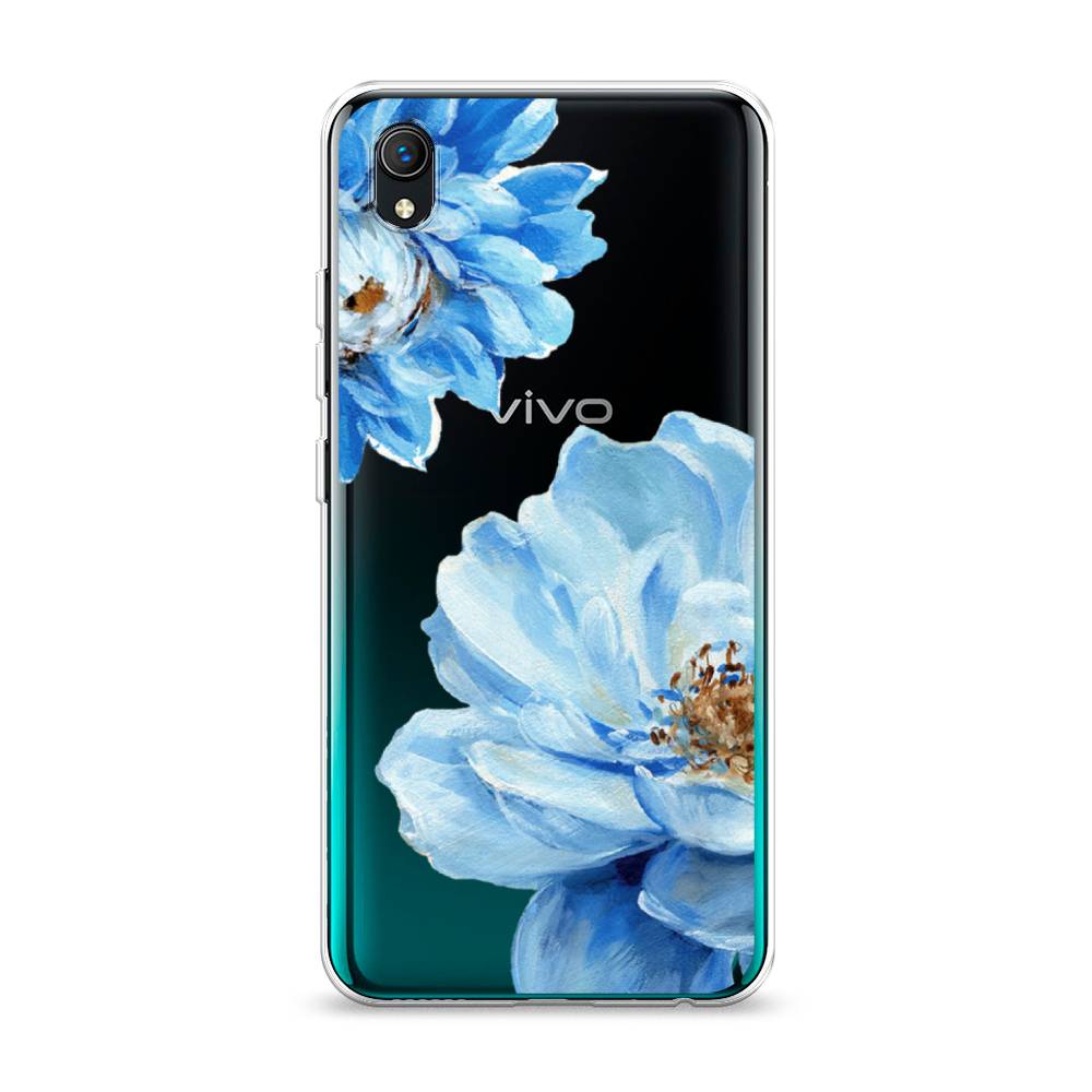 

Чехол Awog на Vivo Y91c/Y1s "Голубые клематисы", Разноцветный, 263250-8