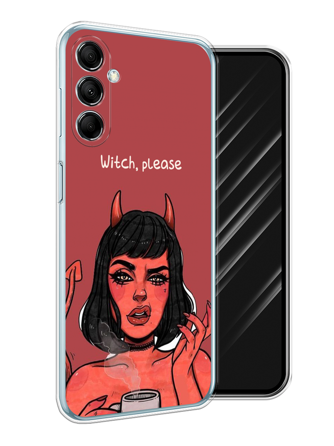 

Чехол Awog на Samsung Galaxy M14 5G "Evil Girl", Бордовый;черный, 2108150-1