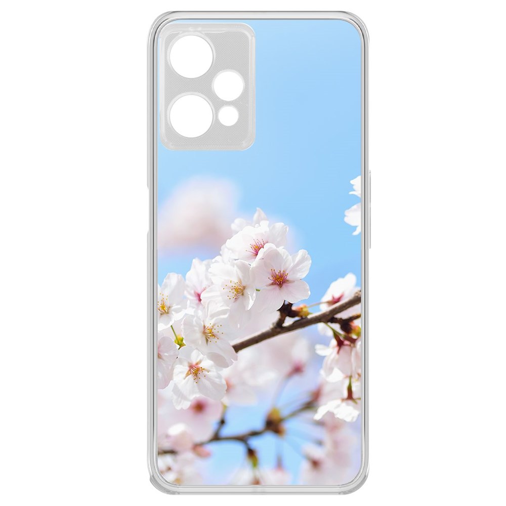 фото Чехол-накладка krutoff clear case цветение для realme 9 pro