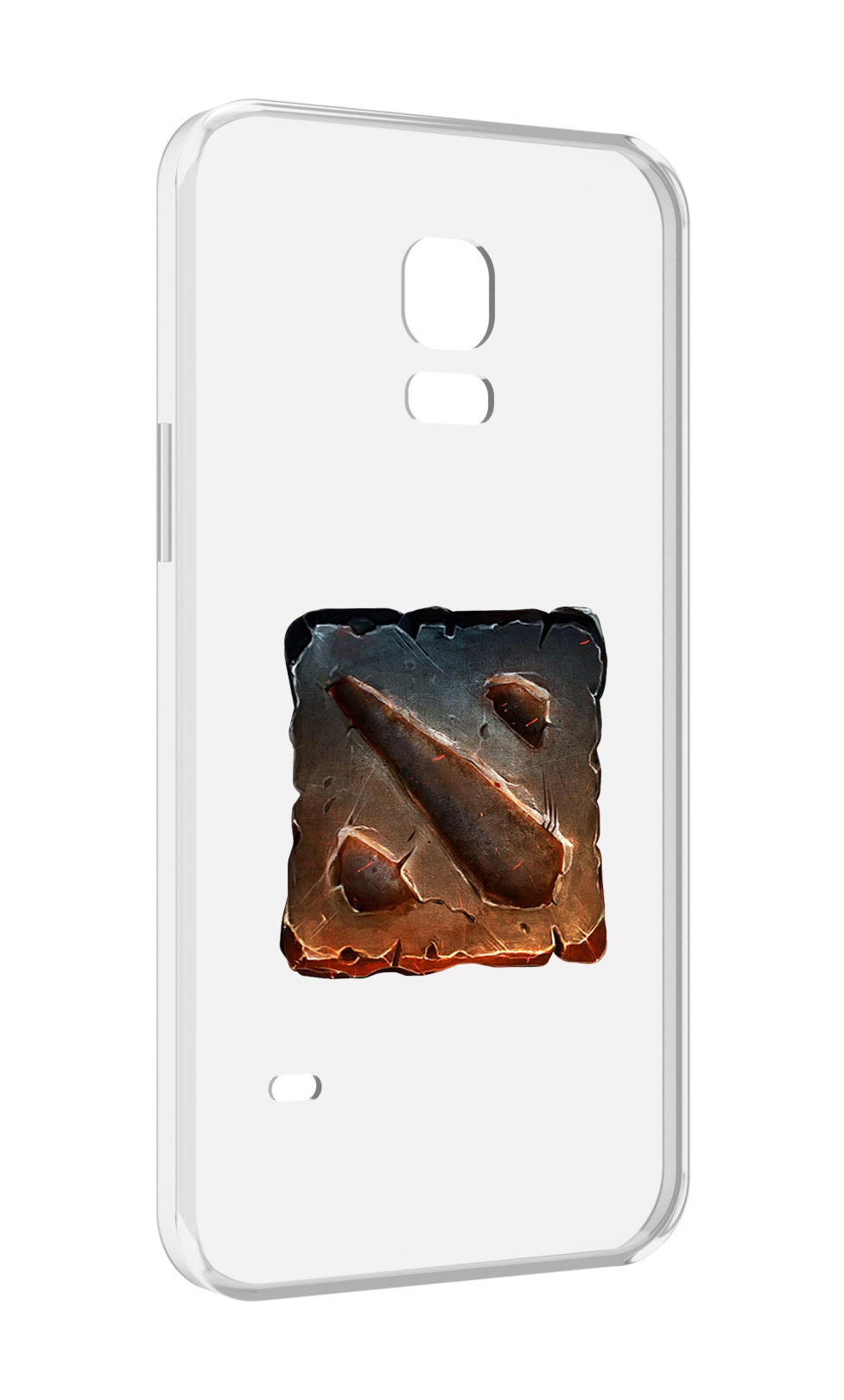 

Чехол MyPads dota 2 логотип 2 для Samsung Galaxy S5 mini, Прозрачный, Tocco
