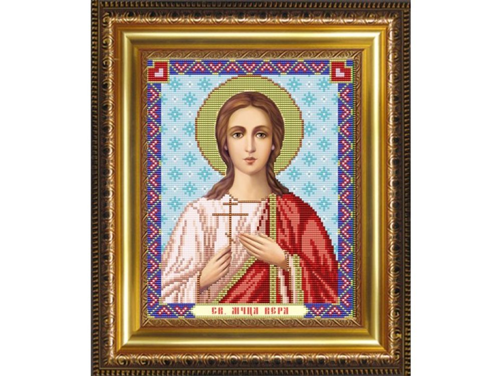 

Рисунок на ткани «Святая Мученица Вера»