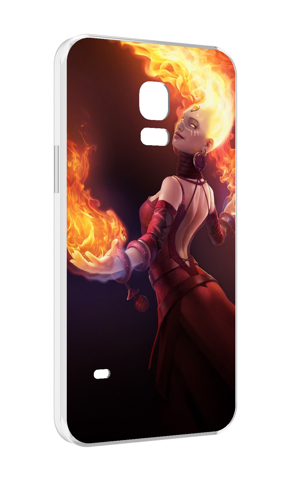 Чехол MyPads dota 2 Lina для Samsung Galaxy S5 mini