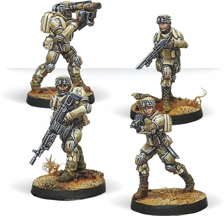 Миниатюры Corvus Belli Infinity Ariadna 5th Minutemen Ohio 10379