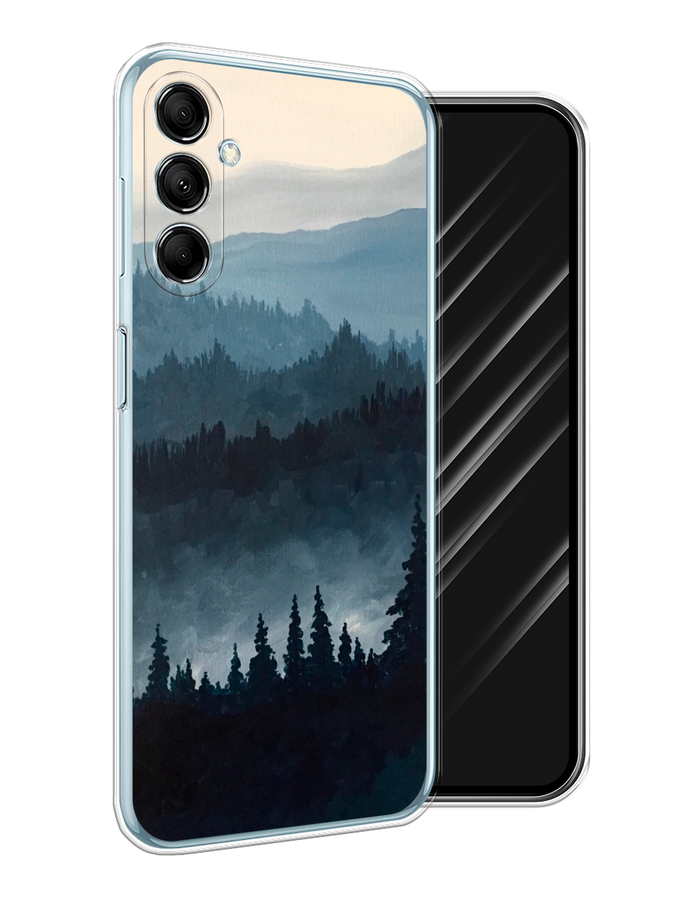 

Чехол Awog на Samsung Galaxy M14 5G "Туманные горы", Бежевый;серый;черный, 2108150-1