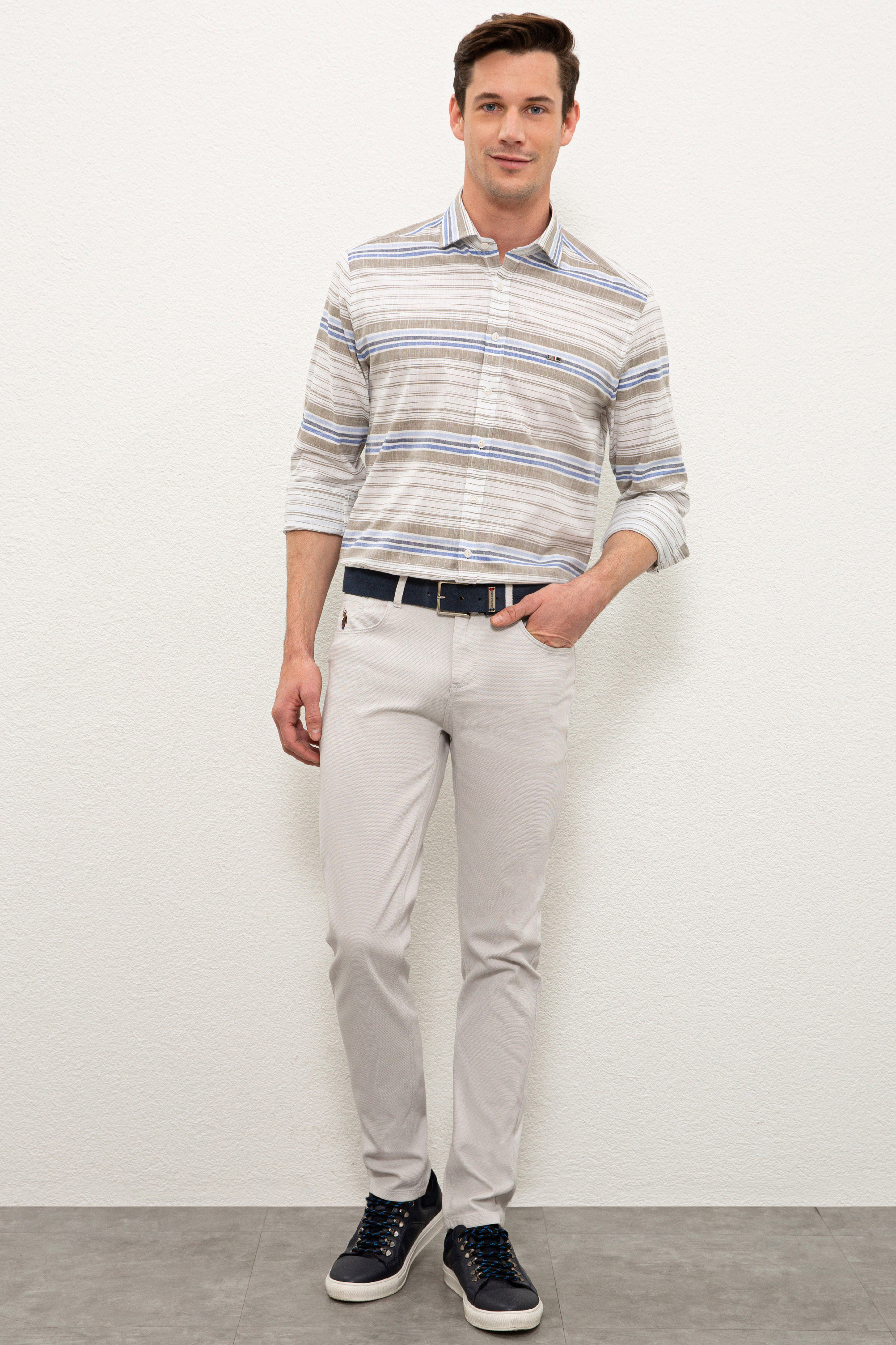 

Брюки мужские U.S. POLO Assn. G081SZ0780MICHAEL21Y серые 38, G081SZ0780MICHAEL21Y