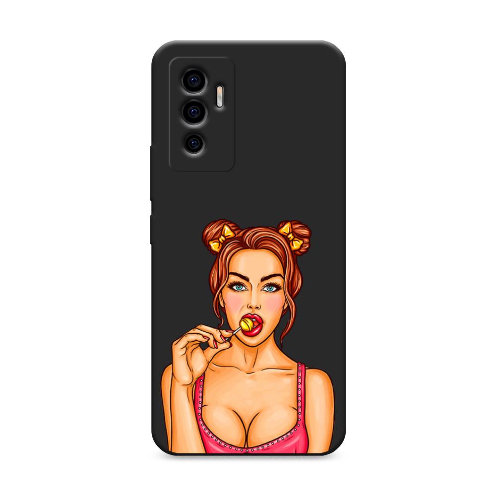 

Чехол Awog на Vivo V23e/Y75 4G "Вкусный леденец", Разноцветный