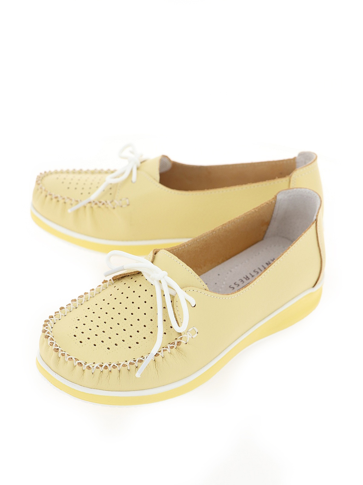 

Мокасины женские Baden P191-112 желтые 38 RU, Желтый, P191-112