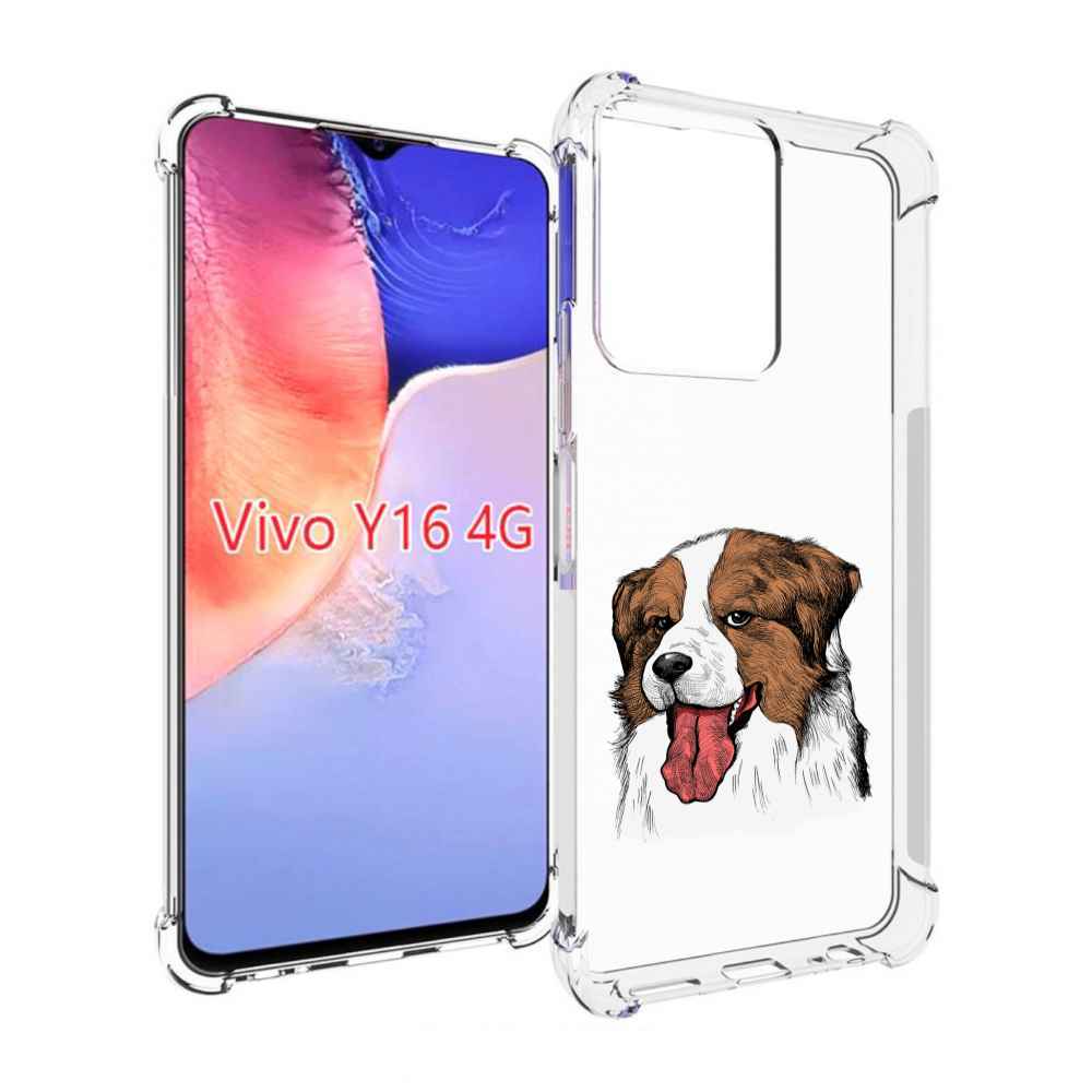 

Чехол MyPads бетховен для Vivo Y16 4G/ Vivo Y02S, Прозрачный, Tocco