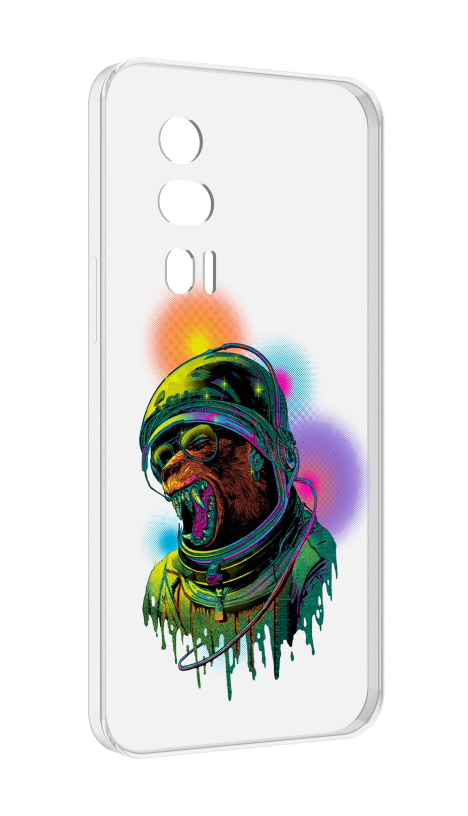 

Чехол MyPads медведь космонавт для Xiaomi Redmi K60 противоударный, Tocco