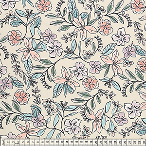 

Трикотажное полотно MEZfabrics Flower Dream, ширина 148-150см MEZ, J130939 03003