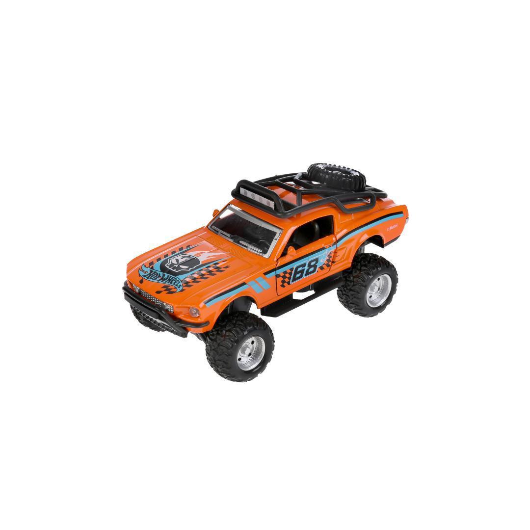 Гоночная машина Технопарк Hot Wheels фиолетовая 12,5 см