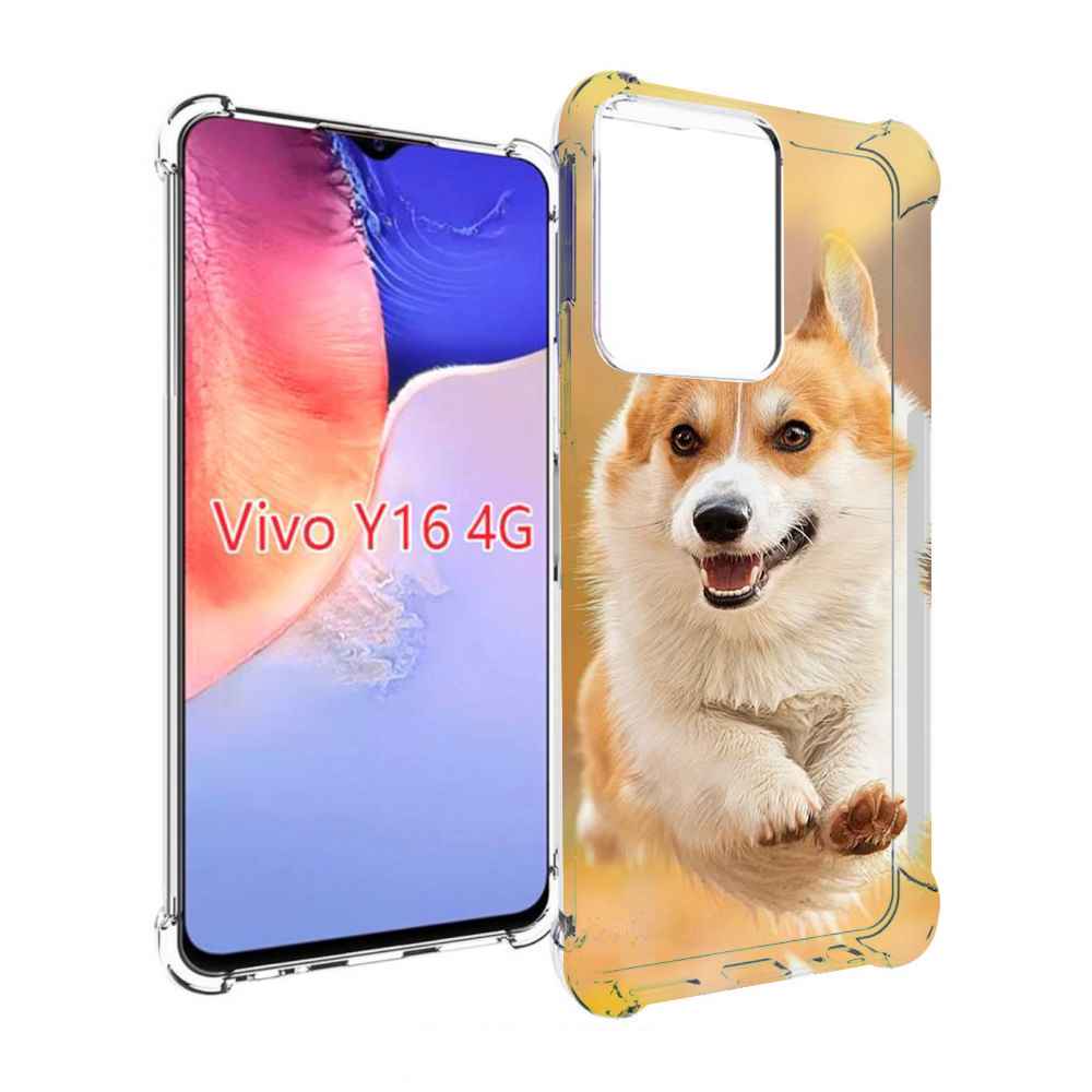 

Чехол MyPads когри собака для Vivo Y16 4G/ Vivo Y02S, Прозрачный, Tocco