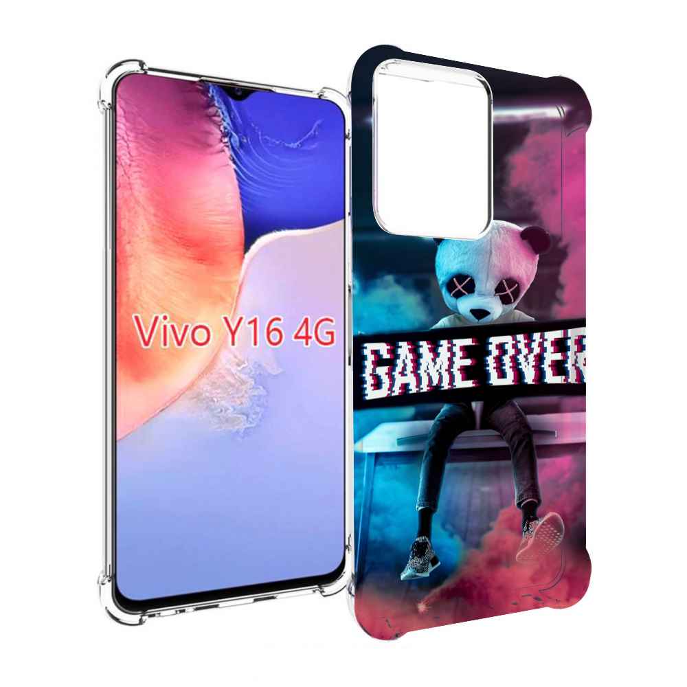 

Чехол MyPads картина-панда для Vivo Y16 4G/ Vivo Y02S, Прозрачный, Tocco