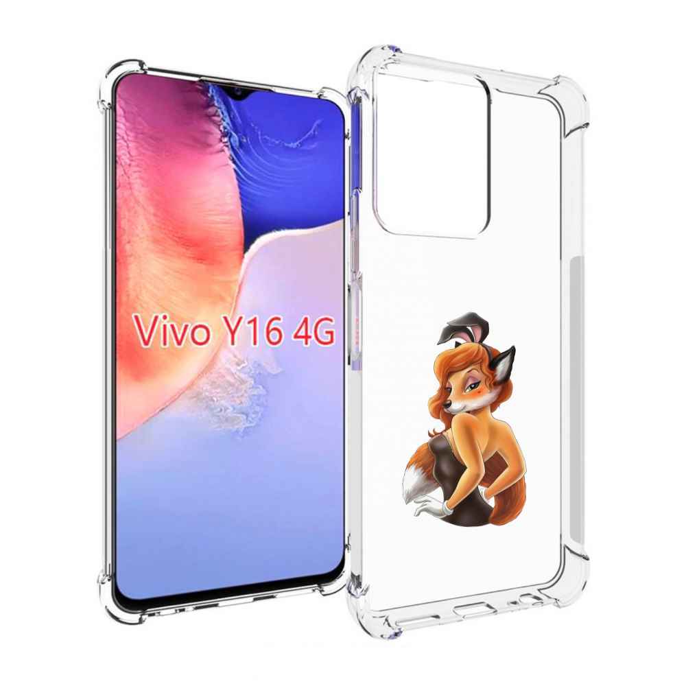 

Чехол MyPads баронесса для Vivo Y16 4G/ Vivo Y02S, Прозрачный, Tocco