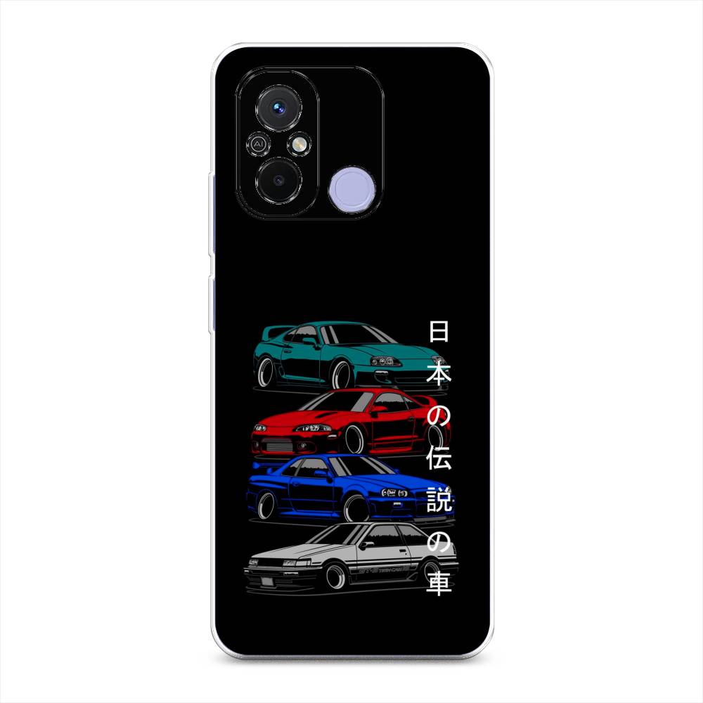 

Чехол Awog на Redmi 12C "JDM Legend cars", Зеленый;красный;синий, 317550-5