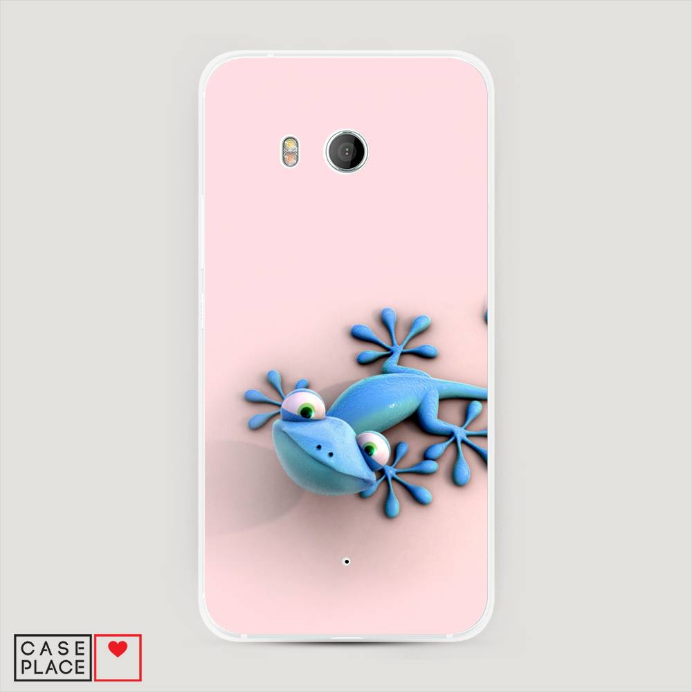

Чехол Awog "Голубая ящерка" для HTC U11, 101540-1