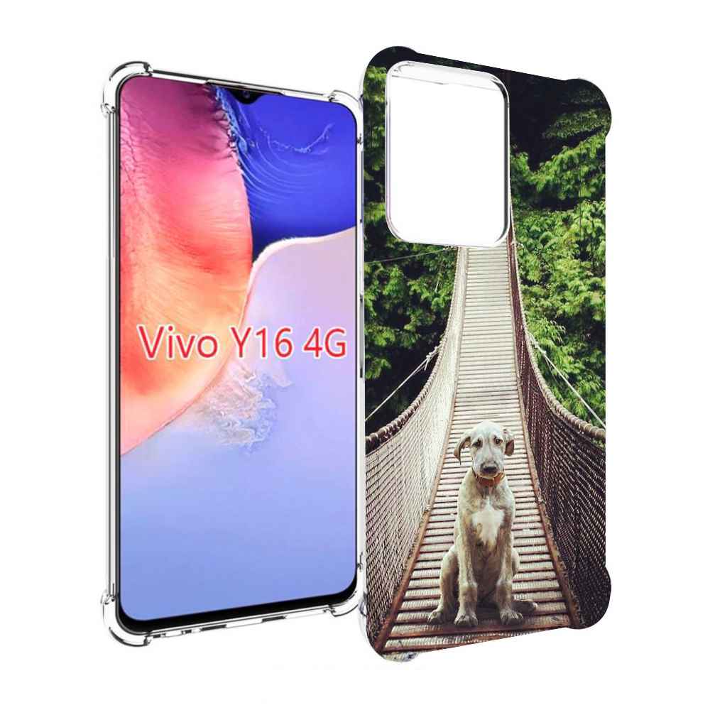 

Чехол MyPads ирландскии волкодав для Vivo Y16 4G/ Vivo Y02S, Прозрачный, Tocco