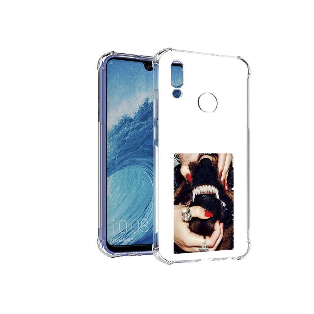 Чехол MyPads Tocco для Huawei P Smart (2019) маникюр