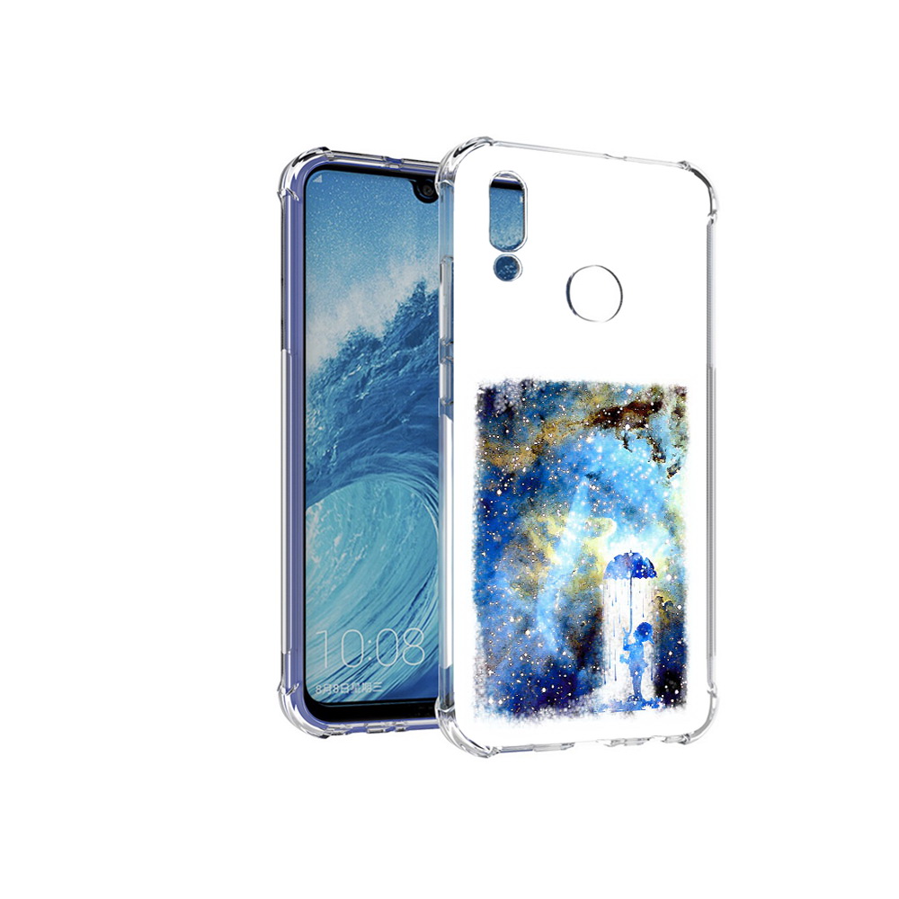 

Чехол MyPads Tocco для Huawei P Smart (2019) мальчик в небе, Прозрачный, Tocco