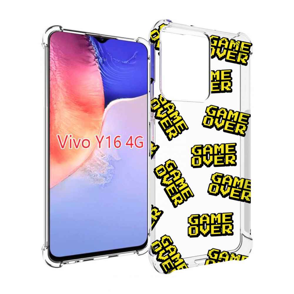 

Чехол MyPads игра-окончена для Vivo Y16 4G/ Vivo Y02S, Прозрачный, Tocco