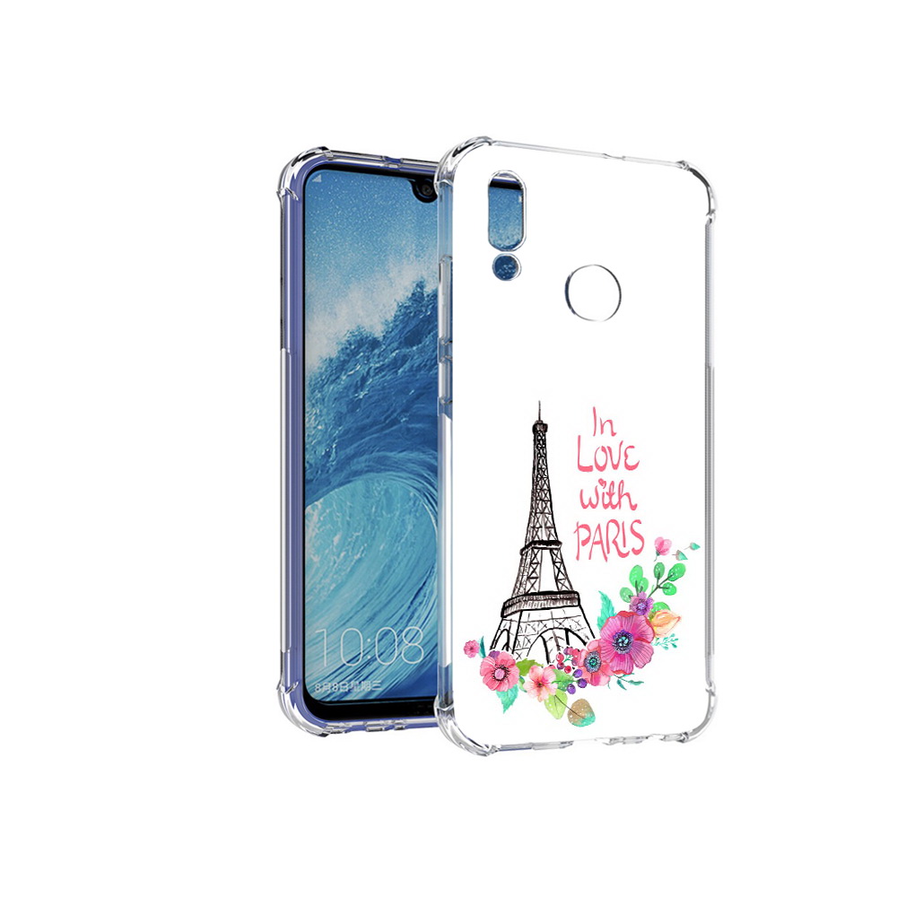 

Чехол MyPads Tocco для Huawei P Smart (2019) любимый париж, Прозрачный, Tocco