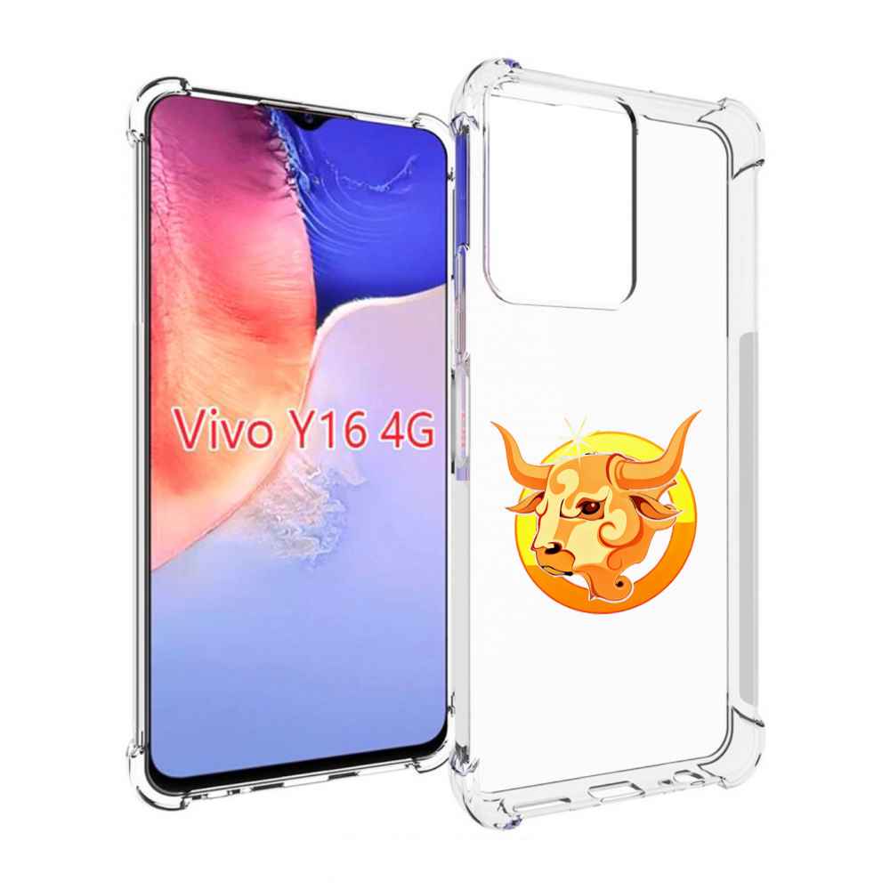 

Чехол MyPads знак-зодиака-телец-6 для Vivo Y16 4G/ Vivo Y02S, Прозрачный, Tocco