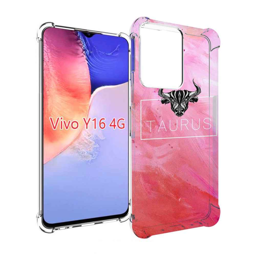 

Чехол MyPads знак-зодиака-телец-3 для Vivo Y16 4G/ Vivo Y02S, Прозрачный, Tocco