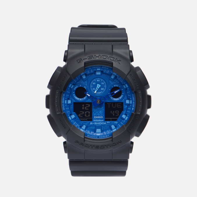 

Наручные часы CASIO G-SHOCK GA-100BP-1A чёрный, Размер, G-SHOCK GA-100BP-1A