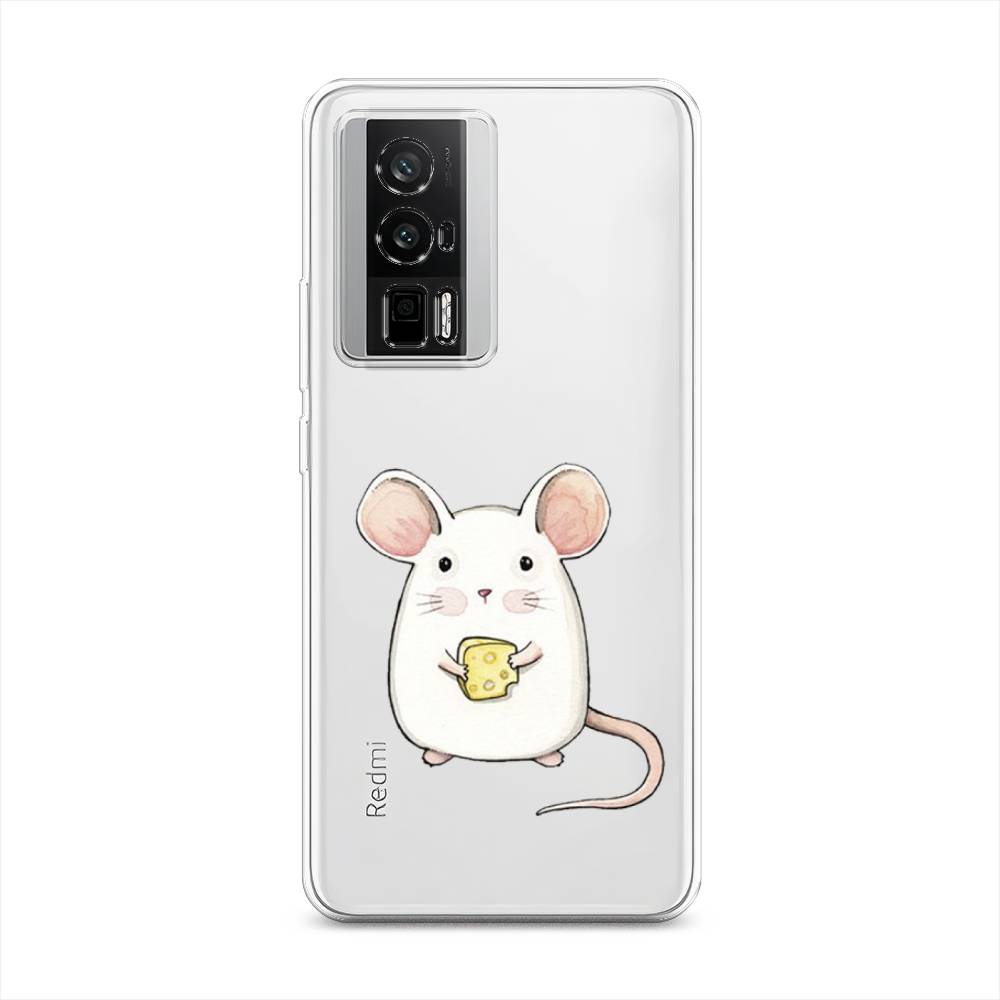 

Чехол Awog на Redmi K60 "Мышка", Белый, 317450-1