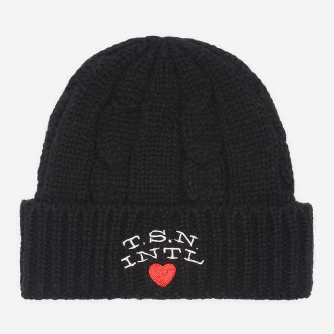 

Шапка thisisneverthat T.S.N. Heart чёрный, Размер, Черный, T.S.N. Heart