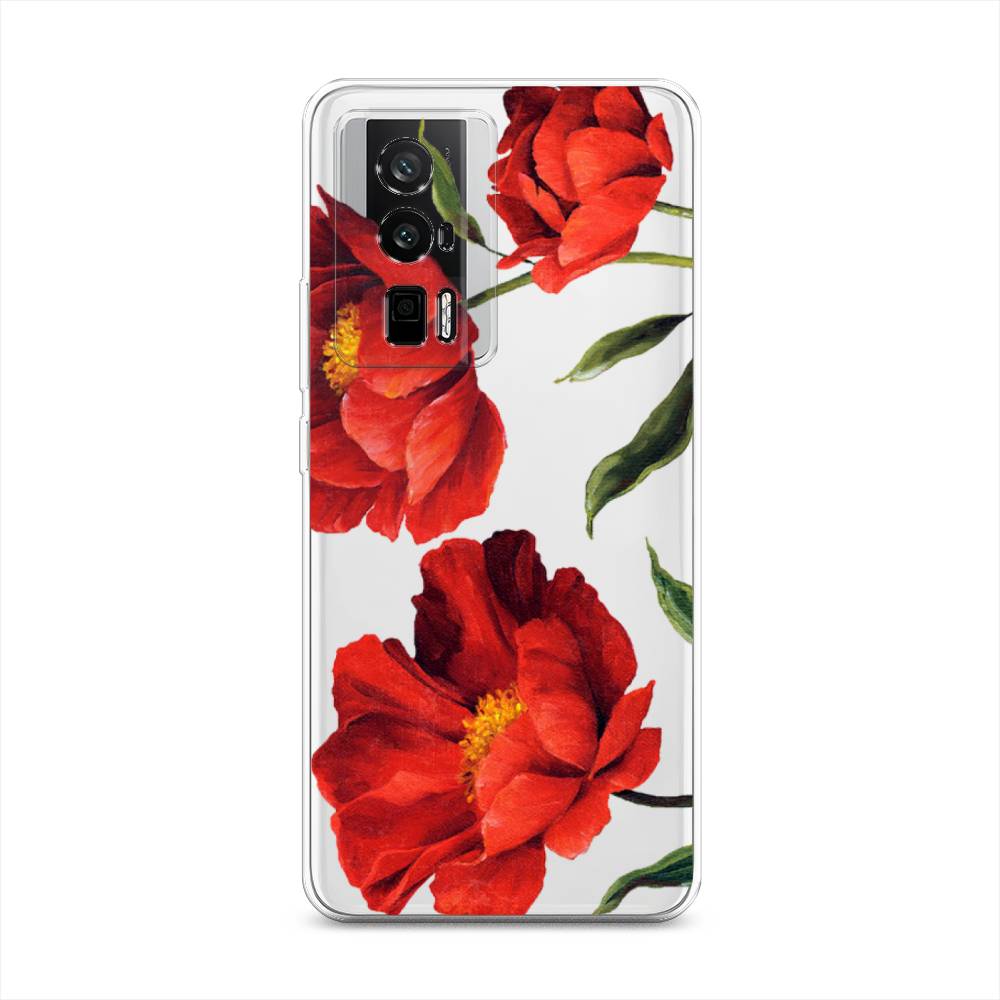 

Чехол Awog на Redmi K60 "Красные маки", Красный, 317450-8