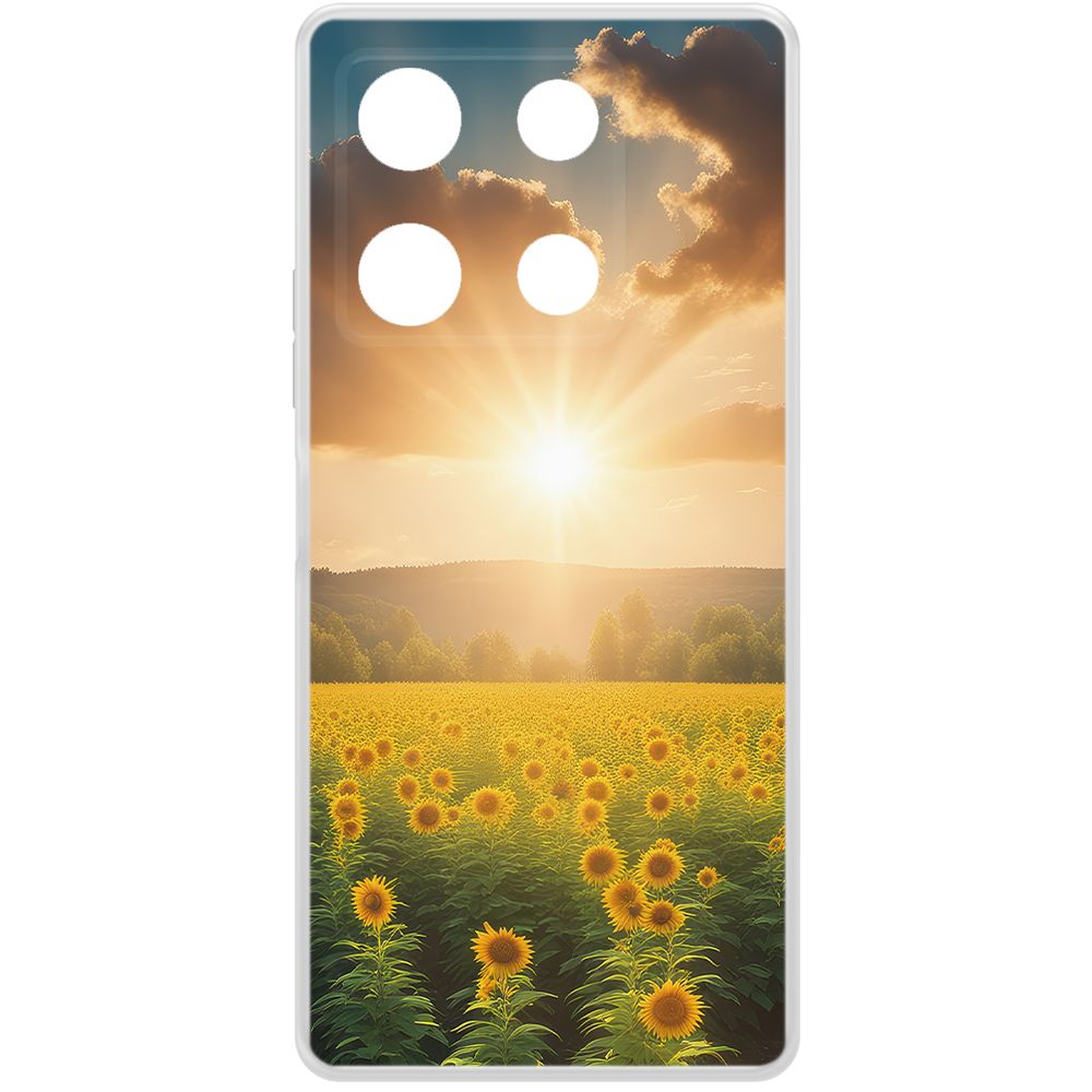 

Чехол-накладка Krutoff Clear Case Солнечно для Infinix Note 30 Pro, Прозрачный