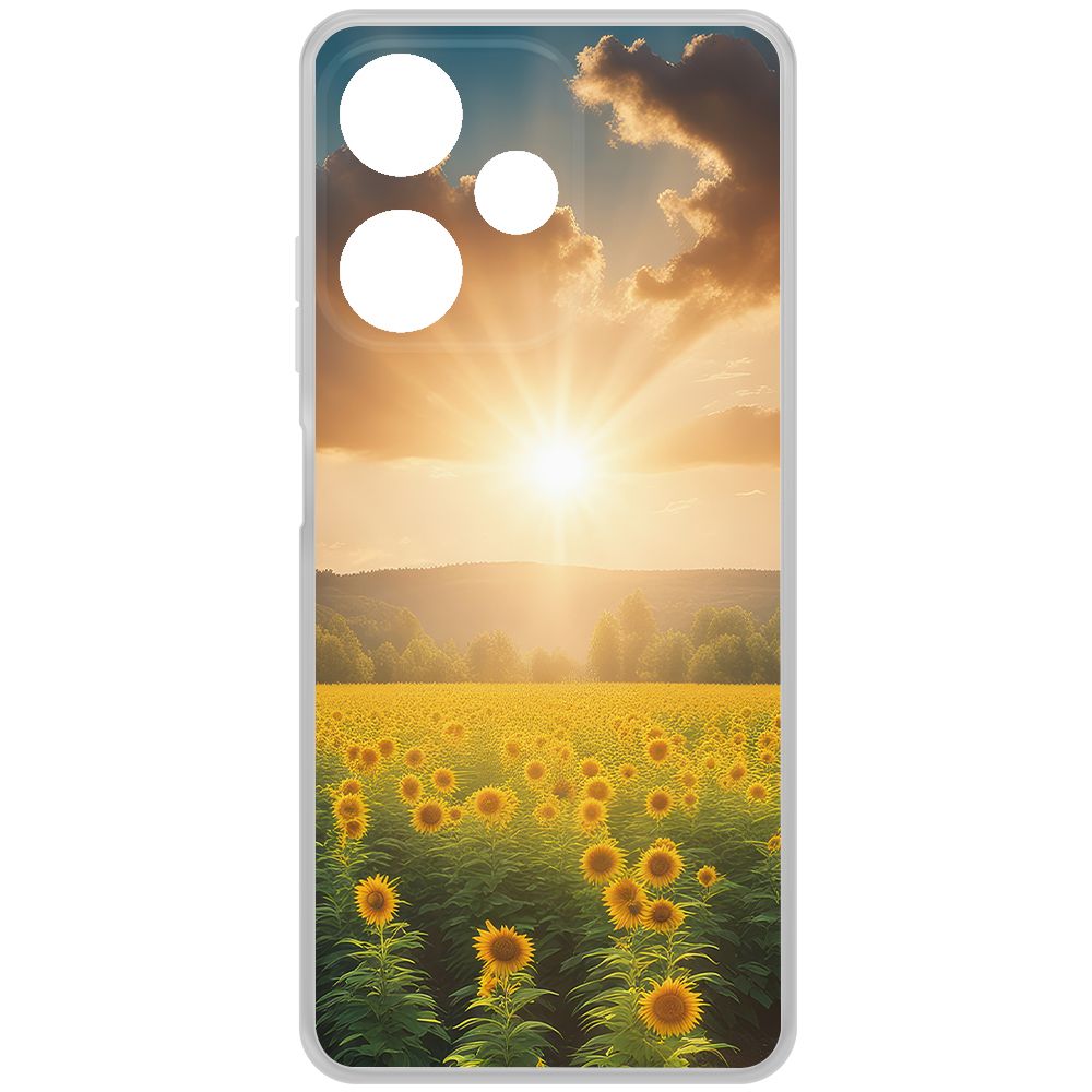 

Чехол-накладка Krutoff Clear Case Солнечно для Infinix Hot 30i, Прозрачный