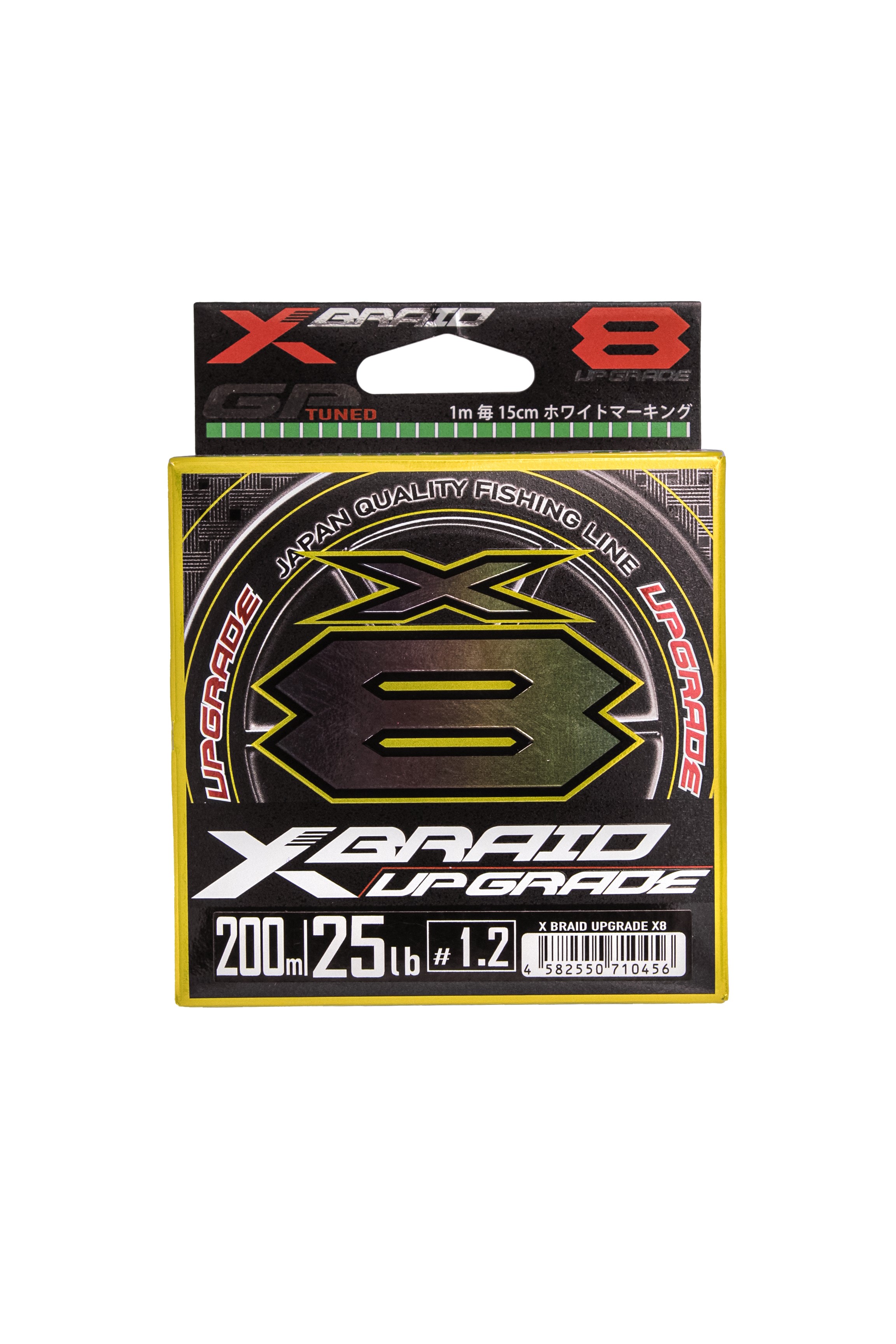 

Леска плетеная YGK X-Braid Upgrade 0,185 мм, 200 м, 11,2 кг, light green, 1 шт., X-Braid Upgrade