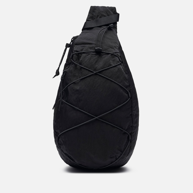 

Рюкзак C.P. Company Garment Dyed Nylon B Crossbody чёрный, Размер ONE SIZE, Garment Dyed Nylon B Crossbody