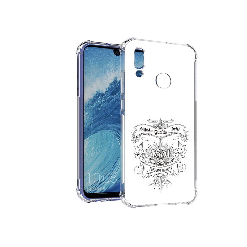 

Чехол MyPads Tocco для Huawei P Smart (2019) логотип 1851 год, Прозрачный, Tocco