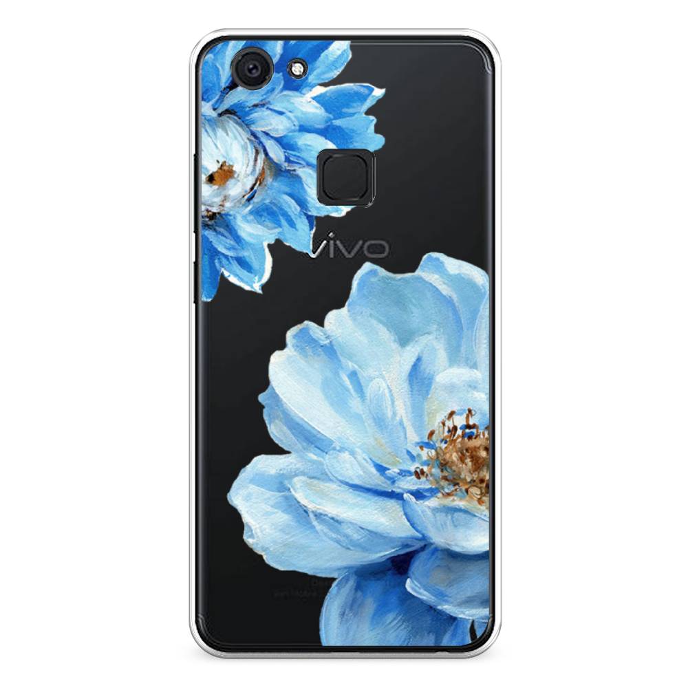 

Чехол Awog на Vivo V7 "Голубые клематисы", Разноцветный, 260450-8