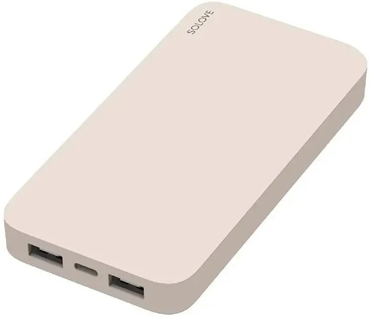 

Внешний аккумулятор Power Bank SOLOVE Solove 003M, 20000мAч, персиковый 003m beige rus, Внешний аккумулятор (Power Bank) SOLOVE Solove 003M, 20000мAч, персиковый [003m beige rus]
