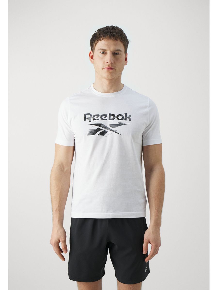 

Футболка мужская Reebok RE542D1A3 белая XL, Белый, RE542D1A3