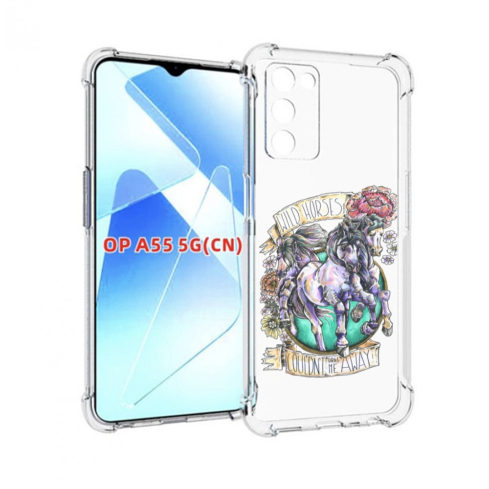 

Чехол MyPads рисунок коней в цветах для Infinix Zero X Neo, Прозрачный, Tocco