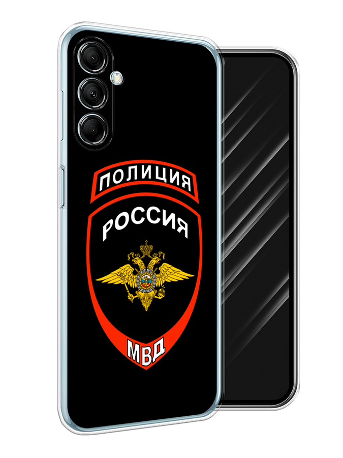 

Чехол Awog на Samsung Galaxy M14 5G "Полиция шеврон", Черный;красный;белый, 2108150-1
