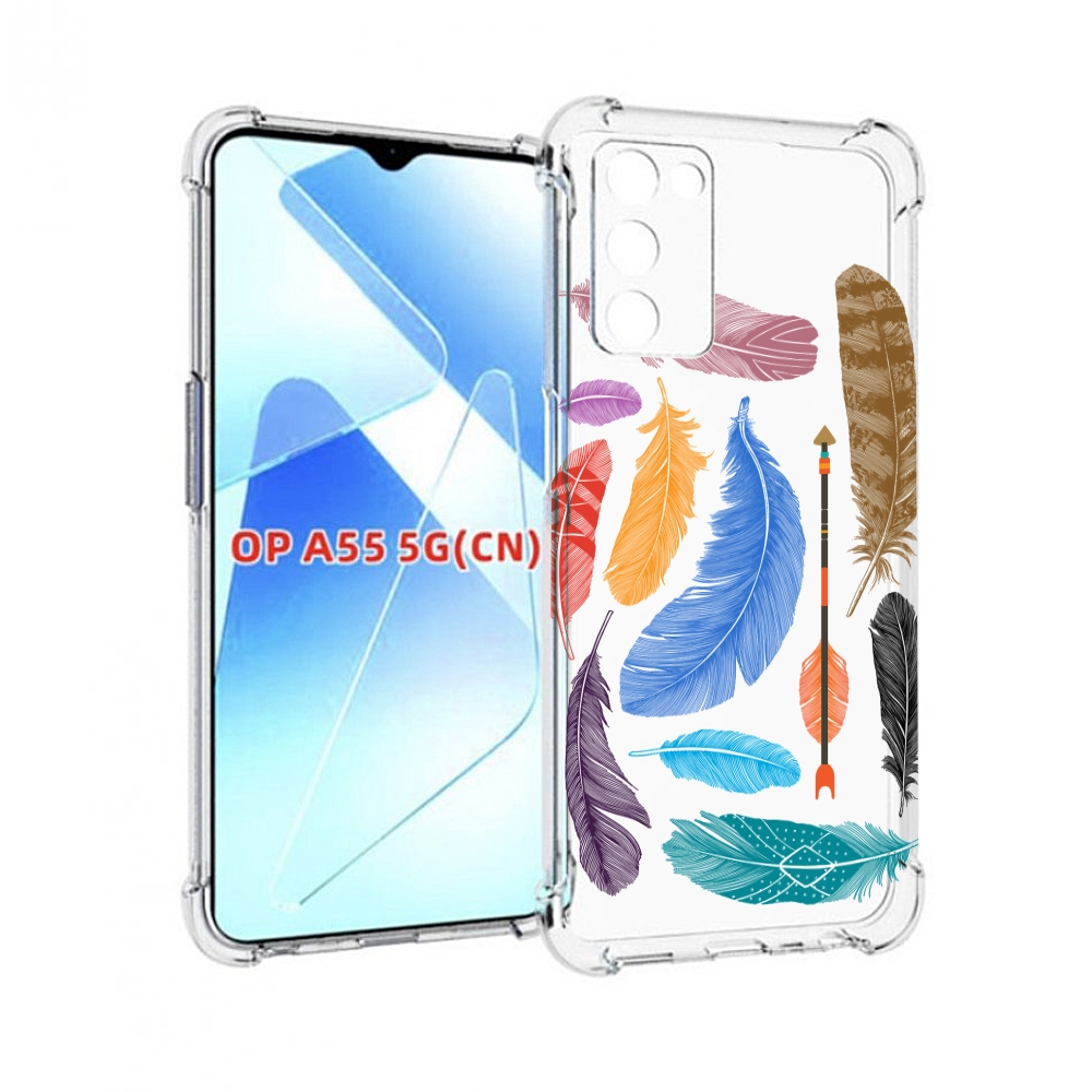 

Чехол MyPads разноцветные перья для Infinix Zero X Neo, Прозрачный, Tocco