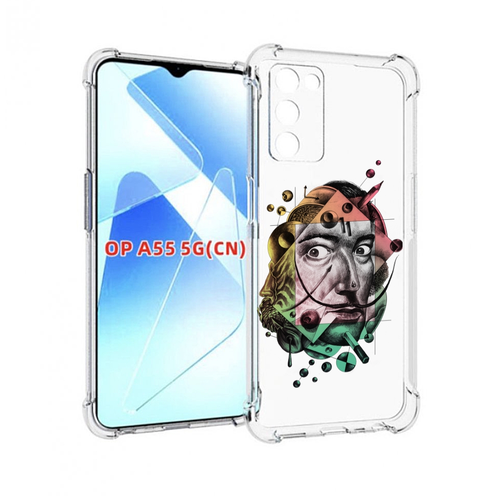 

Чехол MyPads разноцветное лицо абстракция для Infinix Zero X Neo, Прозрачный, Tocco