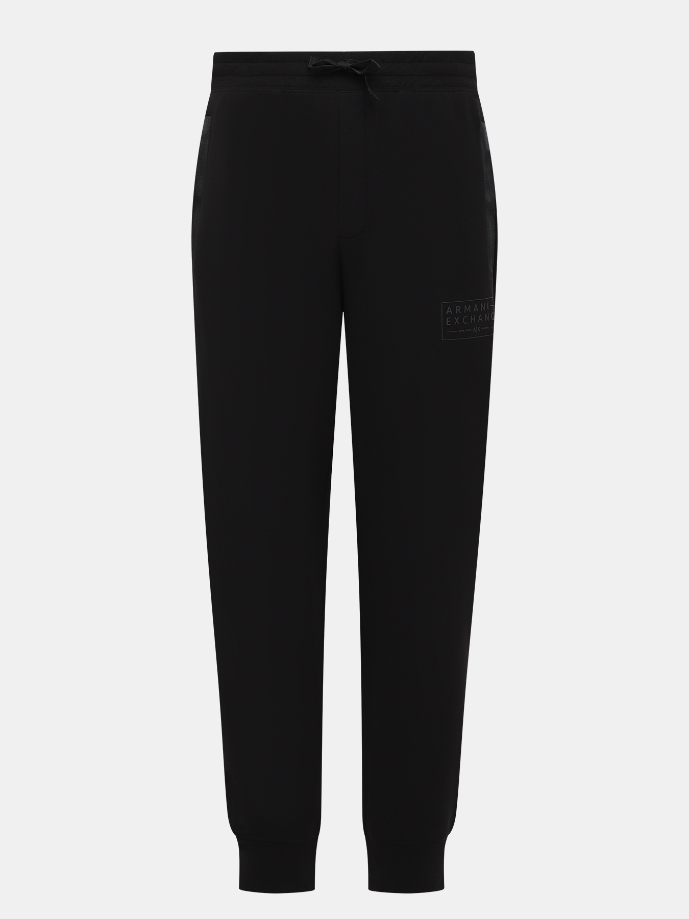 

Спортивные брюки мужские Armani Exchange 484459 черные 50-52 RU, Черный, 484459