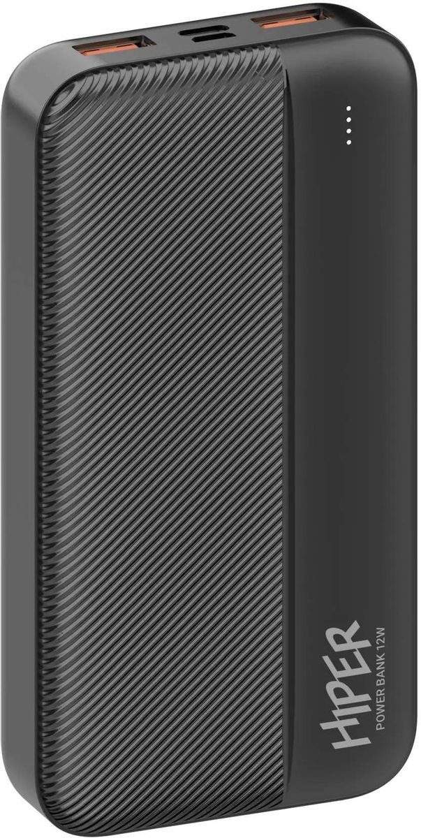 

Внешний аккумулятор Power Bank HIPER SM20000, 20000мAч, черный sm20000 black, Внешний аккумулятор (Power Bank) HIPER SM20000, 20000мAч, черный [sm20000 black]