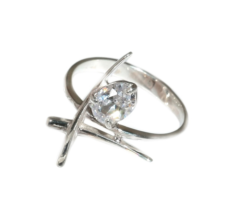 

Кольцо из бижутерного сплава Jenavi s03830a0, циркон, s03830a0
