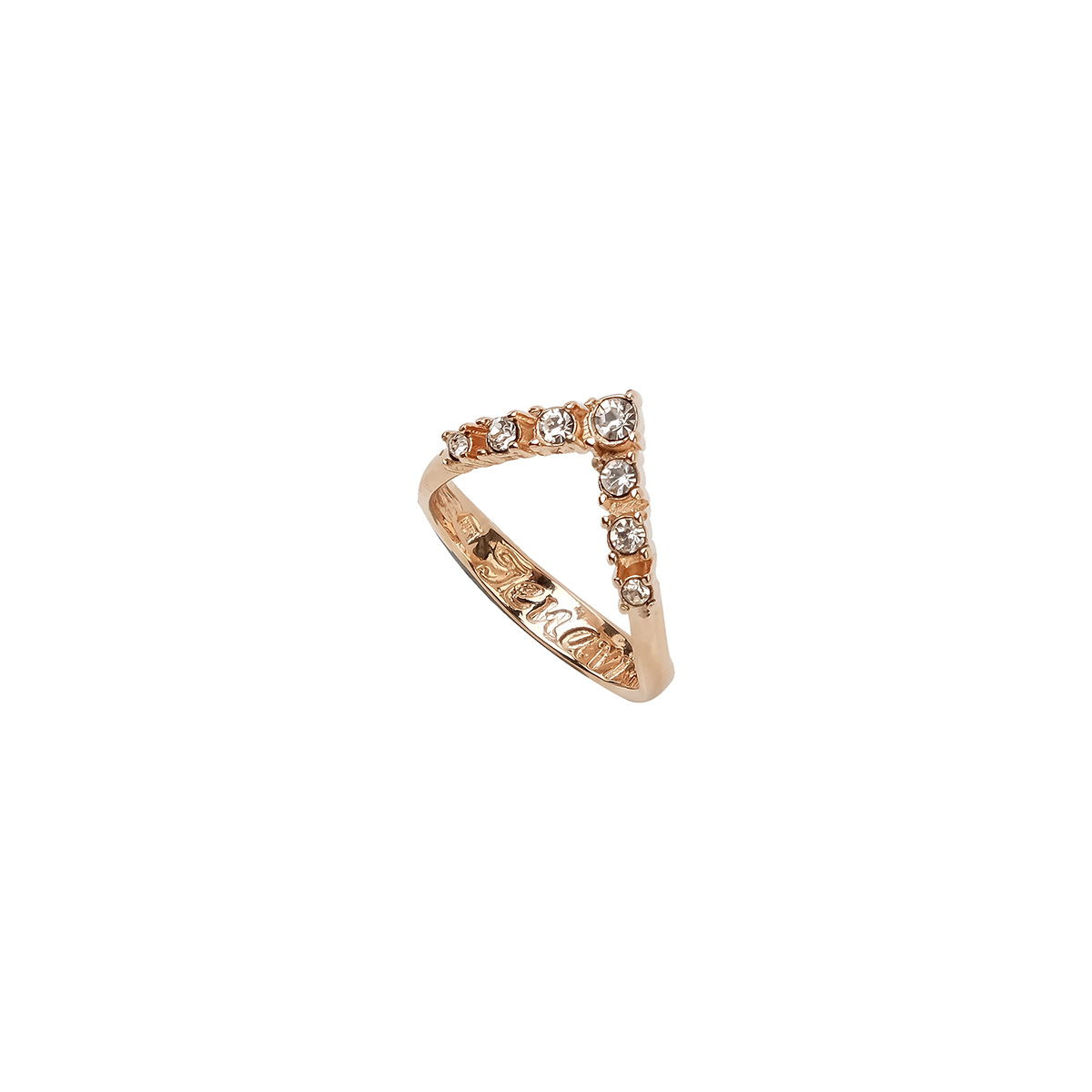 

Кольцо из бижутерного сплава р. 19 Jenavi f493p000, swarovski