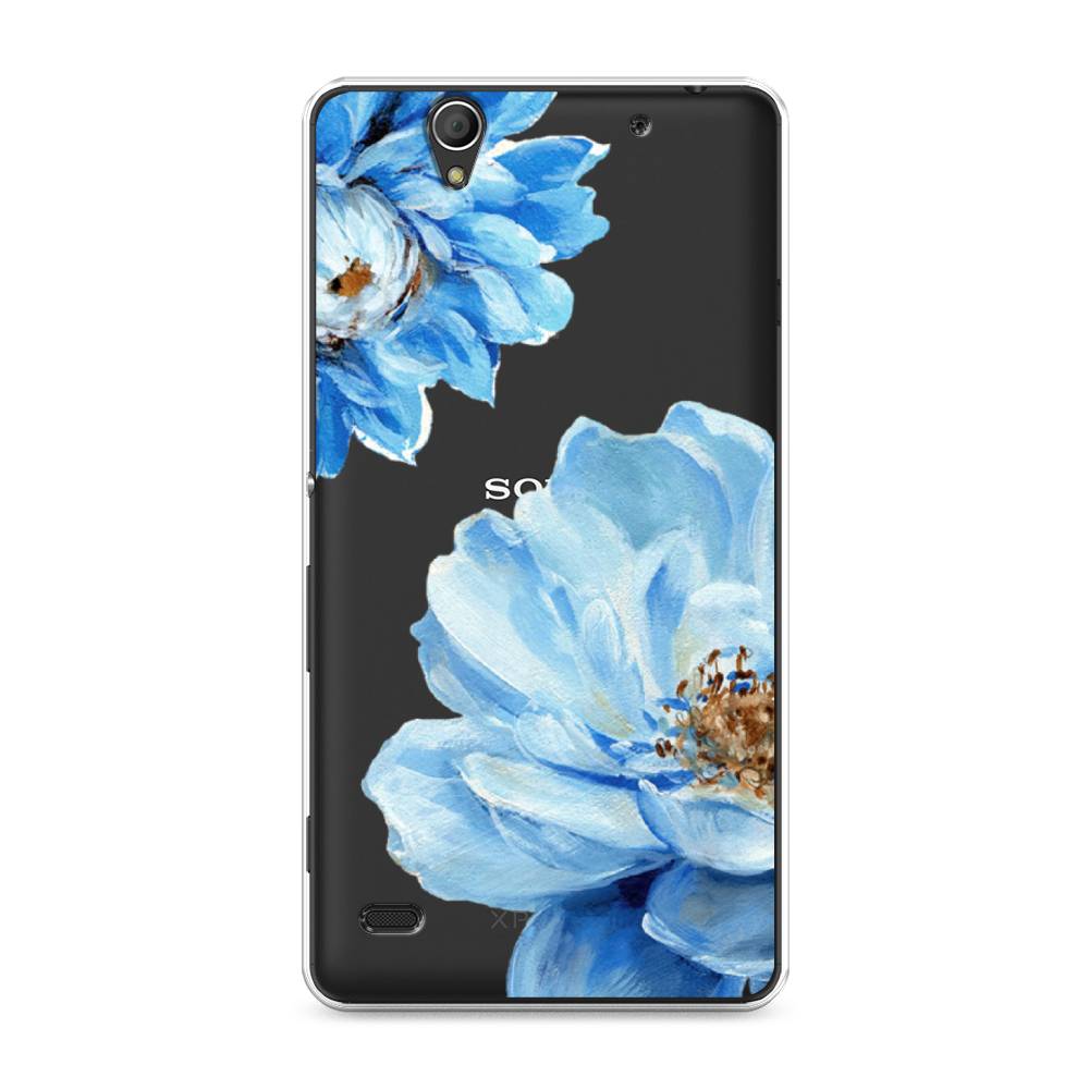 

Чехол Awog на Sony Xperia C4 "Голубые клематисы", Разноцветный, 52650-8